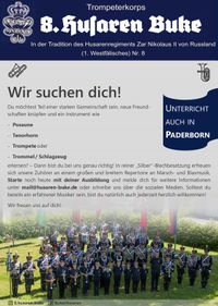 Nachwuchsausbildung Musikausbildung Instrumentalausbildung in Paderborn
